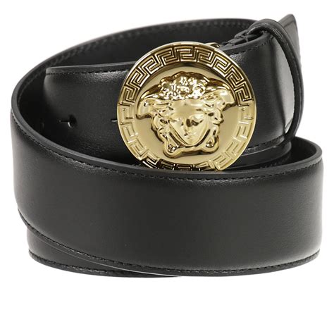 versace belts black|Versace black belt size 36.